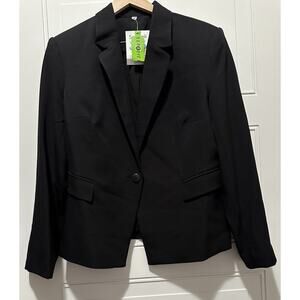 NWT Women's Repreve Eco Smart Blazer Black Sized 14 Recycled Fiber Moisture Wick